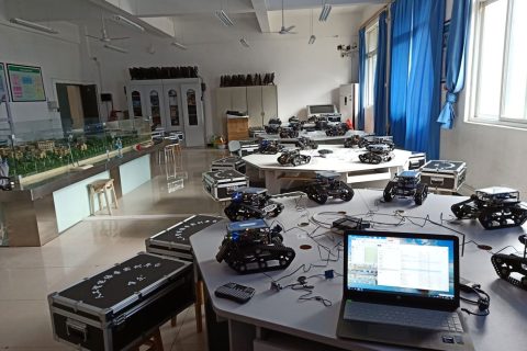 四川信息职业技术学院人工智能实训室竣工